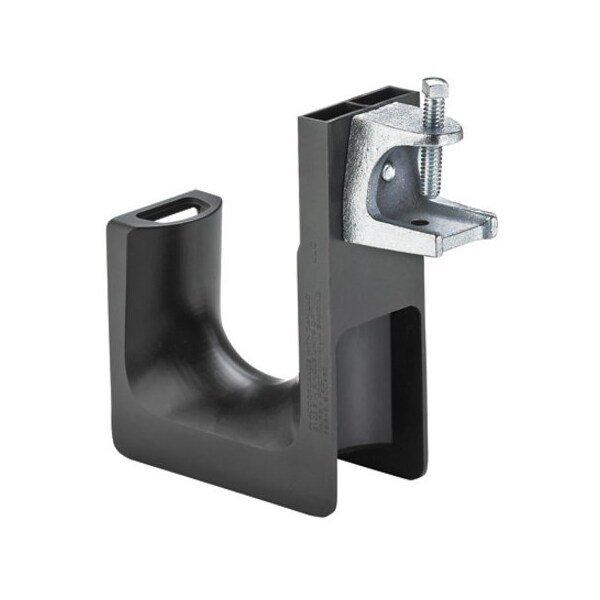 Cable Support System, Nylon, Black, PK50